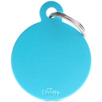 Myfamily ταυτότητα basic κύκλος μεγάλος γαλάζιος 3,2X3,9cm Myfamily ταυτότητα basic κύκλος μεγάλος γαλάζιος 3,2X3,9cm