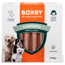 Proline Boxby λιχουδιά χοτ ντογκ με μπέικον κοτόπουλο ειδικά σχεδιασμένα για σκύλους