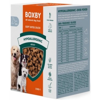 Proline Boxby Υποαλλεργική Ξηρά πλήρης τροφή για σκύλους όλων των φυλών με πάπια 2kg