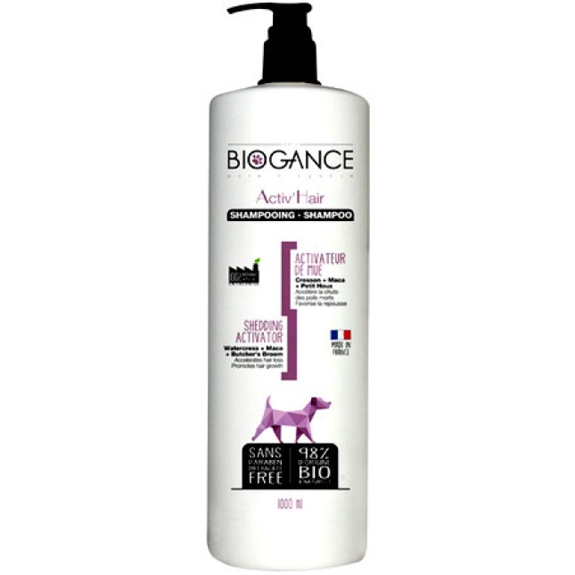 Biogance σαμπουάν activ' hair 1lt. Biogance σαμπουάν activ' hair 1lt.