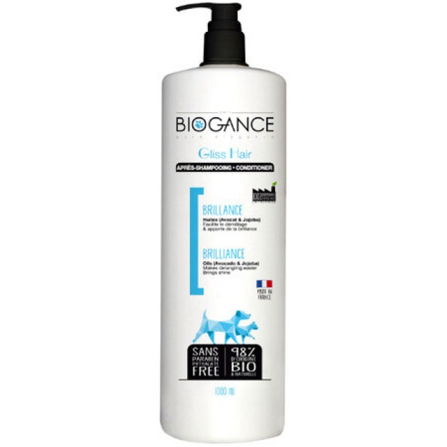 Biogance gliss μαλακτικό μαλλιών 1lt Biogance gliss μαλακτικό μαλλιών 1lt