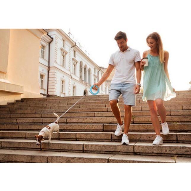 Wau Dog οδηγός επαναφοράς Ring-shaped, xs-m, 40 kg, 2,9 m μπλε Wau Dog οδηγός επαναφοράς Ring-shaped, xs-m, 40 kg, 2,9 m μπλε