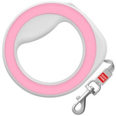 Wau Dog οδηγός επαναφοράς Ring-shaped, xs-m, 40 kg, 2,9 m ροζ