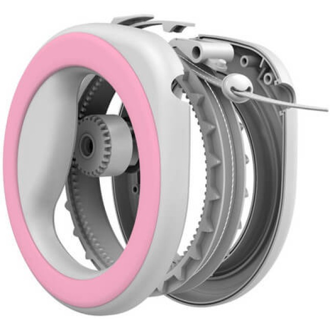 Wau Dog οδηγός επαναφοράς Ring-shaped, xs-m, 40 kg, 2,9 m ροζ Wau Dog οδηγός επαναφοράς Ring-shaped, xs-m, 40 kg, 2,9 m ροζ