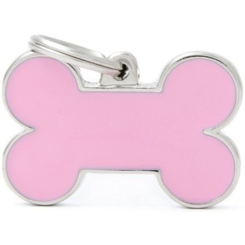 Myfamily ταυτότητα BasicHand Κόκαλο Ροζ Large 3,8Χ2,4cm Myfamily ταυτότητα BasicHand Κόκαλο Ροζ Large 3,8Χ2,4cm