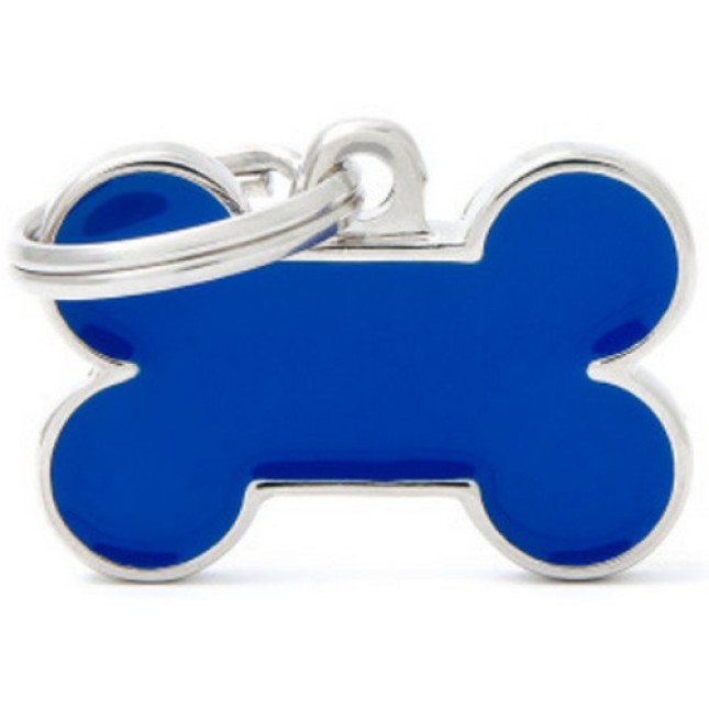 Myfamily ταυτότητα BasicHand Κόκαλο Μπλε Small 2,9Χ2,0cm Myfamily ταυτότητα BasicHand Κόκαλο Μπλε Small 2,9Χ2,0cm
