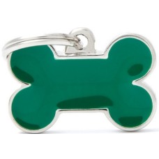 Myfamily ταυτότητα BasicHand Κόκαλο Πράσινο Small 2,9x2,0cm Myfamily ταυτότητα BasicHand Κόκαλο Πράσινο Small 2,9x2,0cm