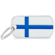 Myfamily Ταυτότητα σημαία Φιλανδίας για την ασφάλεια του τετράποδου φίλου μας Myfamily Ταυτότητα σημαία Φιλανδίας για την ασφάλεια του τετράποδου φίλου μας
