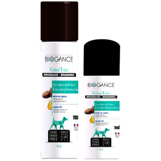 Biogance gliss liss σπρέι σκύλου βοηθά στο ξεμπέρδεμα, τη ρύθμιση και το γυάλισμα του τριχώματος Biogance gliss liss σπρέι σκύλου βοηθά στο ξεμπέρδεμα, τη ρύθμιση και το γυάλισμα του τριχώματος