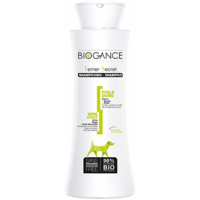 Biogance σαμπουάν για σκληρές και κοντές τρίχες 250ml Biogance σαμπουάν για σκληρές και κοντές τρίχες 250ml