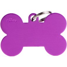 Myfamily ταυτότητα basic κόκκαλο μωβ XLarge 4.8x3.15cm Myfamily ταυτότητα basic κόκκαλο μωβ XLarge 4.8x3.15cm