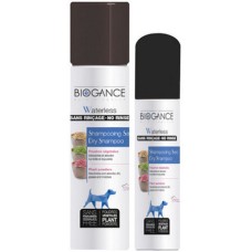 Biogance σαμπουάν για σκύλους για απαλό στεγνό καθαρισμό χωρίς ξέβγαλμα και δεν ερεθίζει το δέρμα