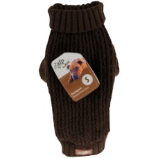 AFP μάλλινο πουλόβερ σκύλου καφέ sm 25cm