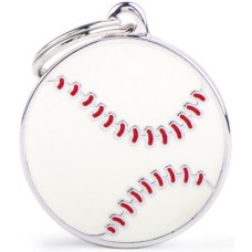 Myfamily Ταυτότητα Charms Baseball για την ασφάλεια του κατοικίδιου σας Myfamily Ταυτότητα Charms Baseball για την ασφάλεια του κατοικίδιου σας