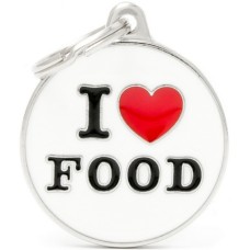Myfamily Ταυτότητα Charms Love Food για την ασφάλεια του κατοικίδιου σας Myfamily Ταυτότητα Charms Love Food για την ασφάλεια του κατοικίδιου σας