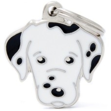 Myfamily Η φυλή του σκύλου σας σε ταυτότητα Friends Dalmatian Λευκό - Μαύρο Myfamily Η φυλή του σκύλου σας σε ταυτότητα Friends Dalmatian Λευκό - Μαύρο