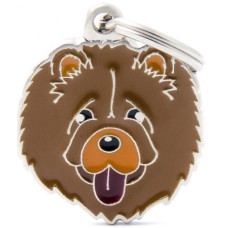 Myfamily Η φυλή του σκύλου σας σε ταυτότητα Friends Chow Chow Καφέ Myfamily Η φυλή του σκύλου σας σε ταυτότητα Friends Chow Chow Καφέ