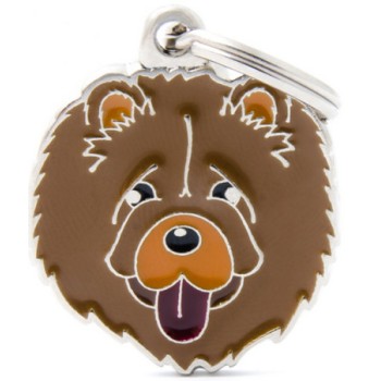 Myfamily Η φυλή του σκύλου σας σε ταυτότητα Friends Chow Chow Καφέ Myfamily Η φυλή του σκύλου σας σε ταυτότητα Friends Chow Chow Καφέ