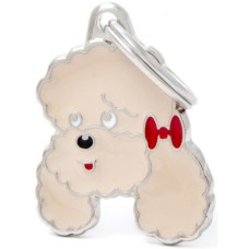 Myfamily Ταυτότητα Friends Poodle Πορτοκαλί onesize Myfamily Ταυτότητα Friends Poodle Πορτοκαλί onesize