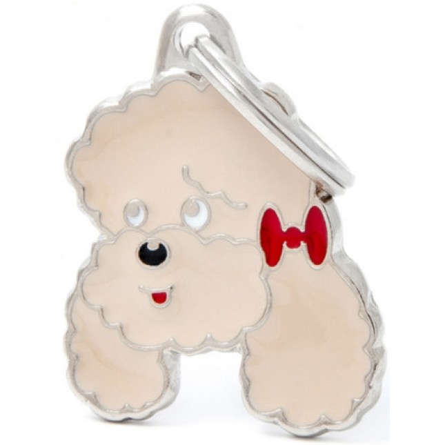 Myfamily Ταυτότητα Friends Poodle Πορτοκαλί onesize Myfamily Ταυτότητα Friends Poodle Πορτοκαλί onesize