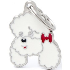 Myfamily Ταυτότητα Friends Poodle Λευκό onesize Myfamily Ταυτότητα Friends Poodle Λευκό onesize