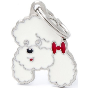 Myfamily Ταυτότητα Friends Poodle Λευκό onesize Myfamily Ταυτότητα Friends Poodle Λευκό onesize