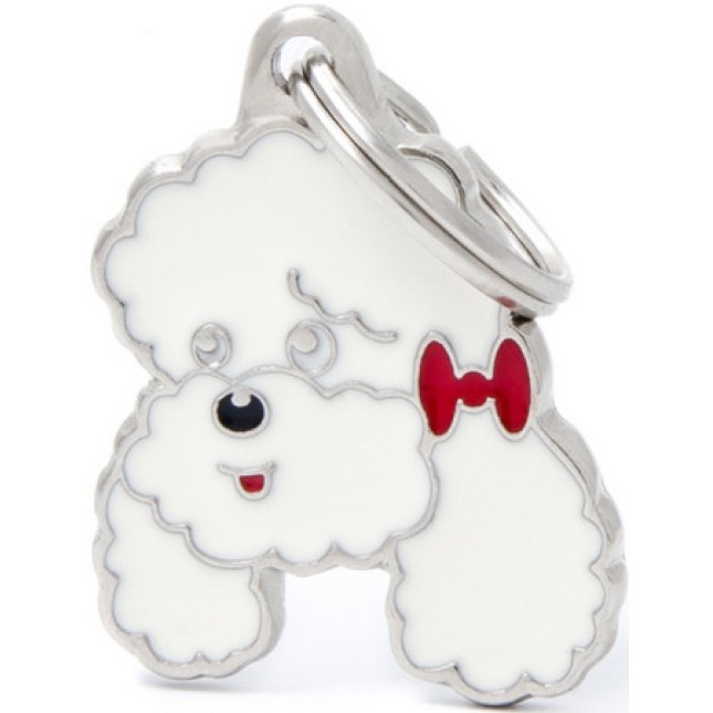 Myfamily Ταυτότητα Friends Poodle Λευκό onesize Myfamily Ταυτότητα Friends Poodle Λευκό onesize