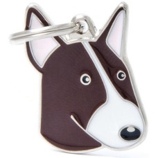 Myfamily Ταυτότητα Friends Bull Terrier Καφέ onesize Myfamily Ταυτότητα Friends Bull Terrier Καφέ onesize