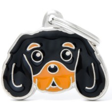 Myfamily Ταυτότητα Friends Cavalier King Charles Μαύρο - Μπεζ onesize Myfamily Ταυτότητα Friends Cavalier King Charles Μαύρο - Μπεζ onesize