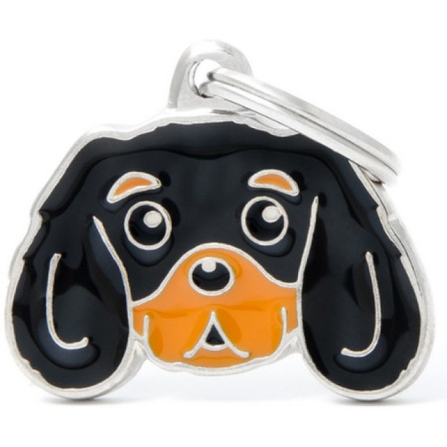 Myfamily Ταυτότητα Friends Cavalier King Charles Μαύρο - Μπεζ onesize Myfamily Ταυτότητα Friends Cavalier King Charles Μαύρο - Μπεζ onesize