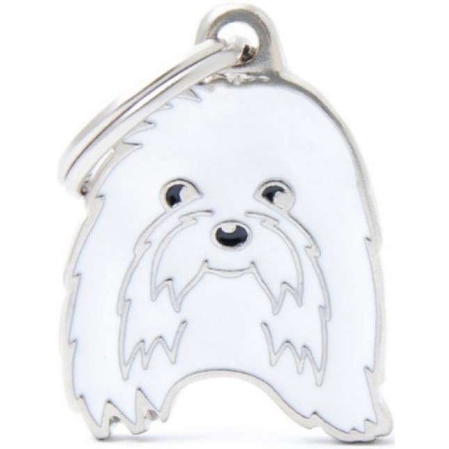 Myfamily Η φυλή του σκύλου σας σε ταυτότητα Friends Maltese Λευκό onesize Myfamily Η φυλή του σκύλου σας σε ταυτότητα Friends Maltese Λευκό onesize