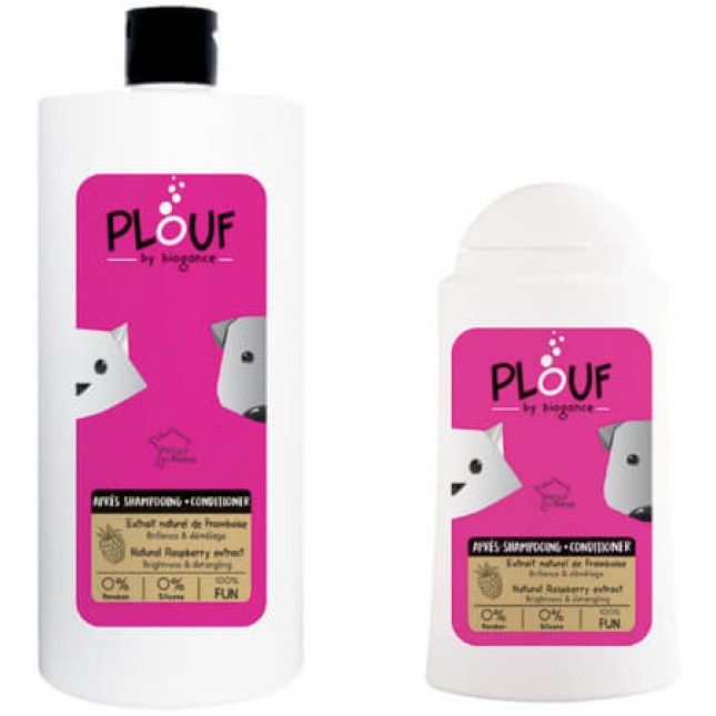 Biogance Plouf μαλακτικό για σκύλους και γάτες θρέφει σε βάθος, διευκολύνει το ξεμπέρδεμα