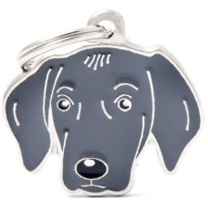 Myfamily Η φυλή του σκύλου σας σε ταυτότητα Friends Weimaraner Γκρι onesize Myfamily Η φυλή του σκύλου σας σε ταυτότητα Friends Weimaraner Γκρι onesize