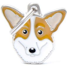 Myfamily Η φυλή του σκύλου σας σε ταυτότητα Friends Corgi Καφέ - Λευκό onesize Myfamily Η φυλή του σκύλου σας σε ταυτότητα Friends Corgi Καφέ - Λευκό onesize