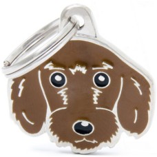Myfamily Ταυτότητα Friends German Dachshund Καφέ onesize Myfamily Ταυτότητα Friends German Dachshund Καφέ onesize