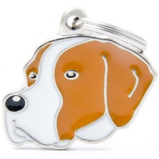 Myfamily Η φυλή του σκύλου σας σε ταυτότητα Friends English Pointer Λευκό - Πορτοκαλί onesize Myfamily Η φυλή του σκύλου σας σε ταυτότητα Friends English Pointer Λευκό - Πορτοκαλί onesize