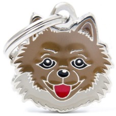 Myfamily Η φυλή του σκύλου σας σε ταυτότητα Friends Pomeranian Μπεζ onesize Myfamily Η φυλή του σκύλου σας σε ταυτότητα Friends Pomeranian Μπεζ onesize