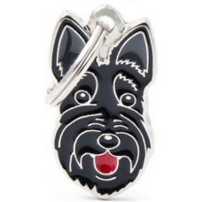 Myfamily Η φυλή του σκύλου σας σε ταυτότητα Friends Scottish Terrier Μαύρο onesize Myfamily Η φυλή του σκύλου σας σε ταυτότητα Friends Scottish Terrier Μαύρο onesize
