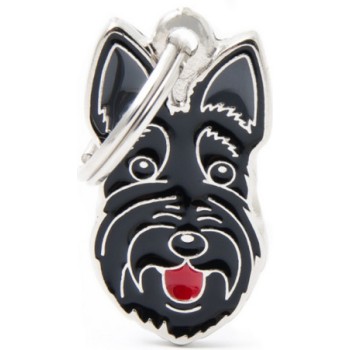 Myfamily Η φυλή του σκύλου σας σε ταυτότητα Friends Scottish Terrier Μαύρο onesize Myfamily Η φυλή του σκύλου σας σε ταυτότητα Friends Scottish Terrier Μαύρο onesize