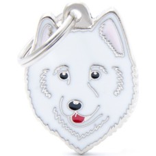 Myfamily Η φυλή του σκύλου σας σε ταυτότητα Friends Samoyed Λευκό onesize Myfamily Η φυλή του σκύλου σας σε ταυτότητα Friends Samoyed Λευκό onesize