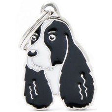 Myfamily Ταυτότητα Friends Springer Spaniel Μαύρο onesize Myfamily Ταυτότητα Friends Springer Spaniel Μαύρο onesize