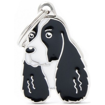 Myfamily Ταυτότητα Friends Springer Spaniel Μαύρο onesize Myfamily Ταυτότητα Friends Springer Spaniel Μαύρο onesize