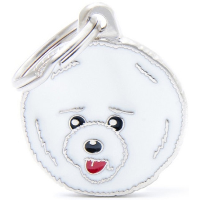 Myfamily Η φυλή του σκύλου σας σε ταυτότητα Friends Bichon Frise Λευκό onesize Myfamily Η φυλή του σκύλου σας σε ταυτότητα Friends Bichon Frise Λευκό onesize