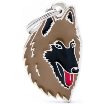 Myfamily Η φυλή του σκύλου σας σε ταυτότητα Friends Belgian Shepherd Καφέ onesize Myfamily Η φυλή του σκύλου σας σε ταυτότητα Friends Belgian Shepherd Καφέ onesize