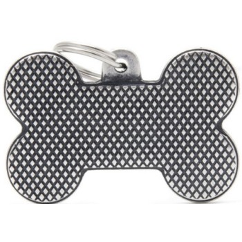 Myfamily Ταυτότητα Bronx Κόκαλο Rhombus XLarge 3.50X4.80cm Myfamily Ταυτότητα Bronx Κόκαλο Rhombus XLarge 3.50X4.80cm