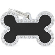 Myfamily Ταυτότητα Glam Κόκαλο Μαύρο Large 2.5X3.80cm Myfamily Ταυτότητα Glam Κόκαλο Μαύρο Large 2.5X3.80cm
