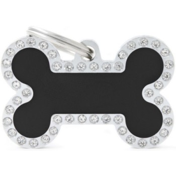 Myfamily Ταυτότητα Glam Κόκαλο Μαύρο Large 2.5X3.80cm Myfamily Ταυτότητα Glam Κόκαλο Μαύρο Large 2.5X3.80cm