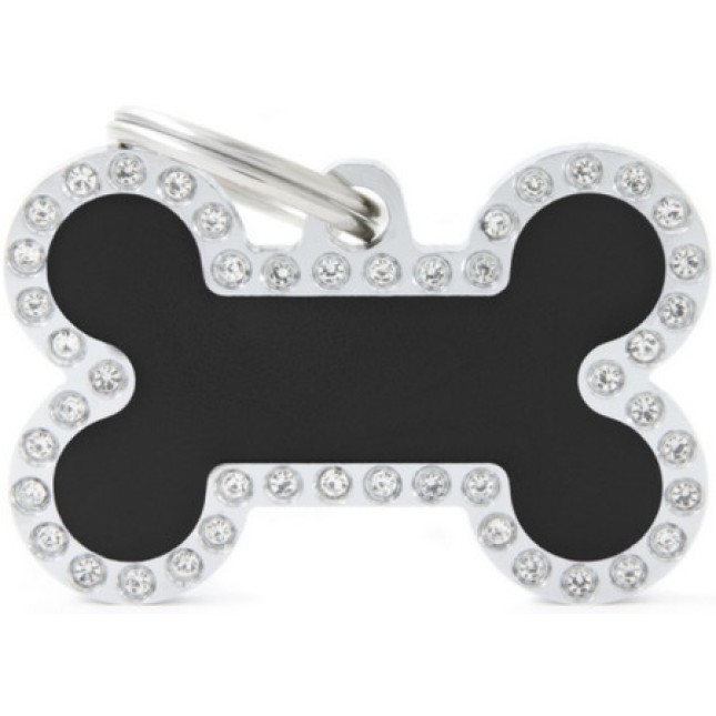 Myfamily Ταυτότητα Glam Κόκαλο Μαύρο Large 2.5X3.80cm Myfamily Ταυτότητα Glam Κόκαλο Μαύρο Large 2.5X3.80cm