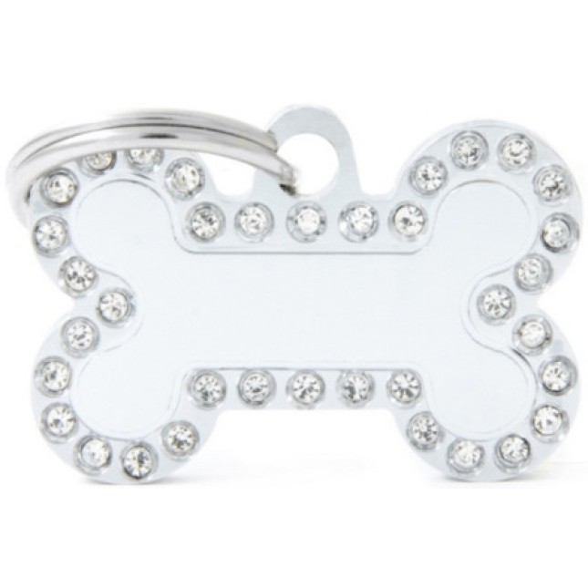 Myfamily Ταυτότητα Glam Κόκαλο Λευκό Small 1.9X3.00cm Myfamily Ταυτότητα Glam Κόκαλο Λευκό Small 1.9X3.00cm