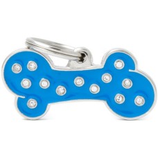 Myfamily Ταυτότητα Chic Κόκαλο Μπλε Large 2.00X4.00cm Myfamily Ταυτότητα Chic Κόκαλο Μπλε Large 2.00X4.00cm
